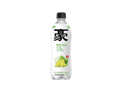 岫玉山豪气满格樱花白葡萄味苏打气泡水480ml